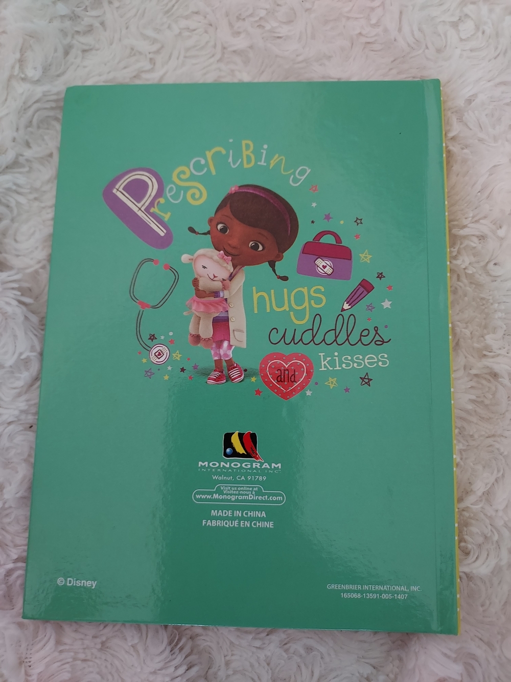 Disney Doc McStuffins Lab Coat Bag Stethoscope & Prescription Notebook Playset - Picture 9 of 14